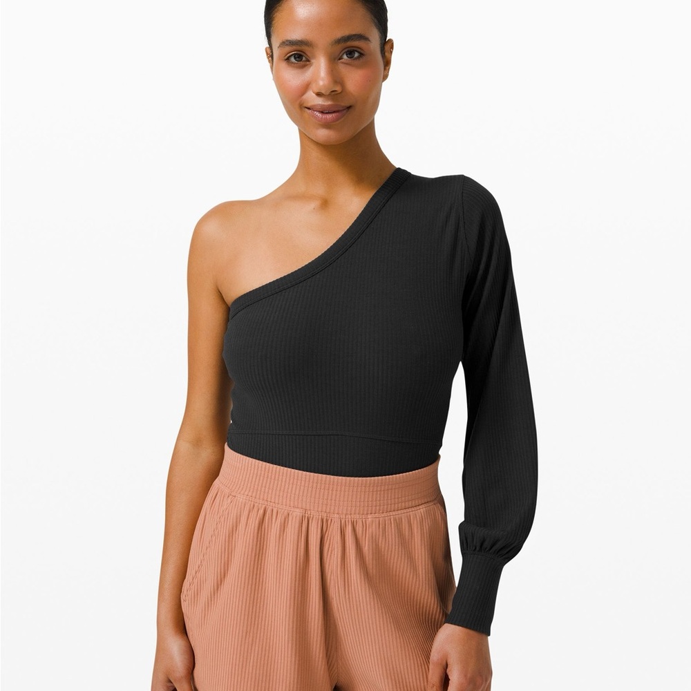 Lululemon - LA One Shoulder Bodysuit- Black